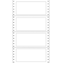 400 Etich. adesiv. in modulo 140x60mm TT951 per passaggi proprieta'