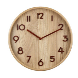 Orologio da parete Ø 32cm Wood