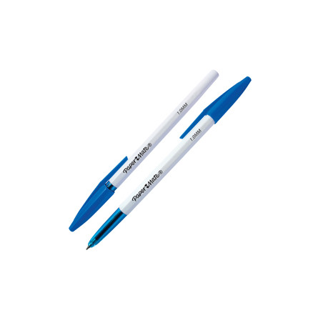Penna a sfera con cappuccio PaperMate 045 punta 1,0mm blu