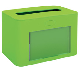 Dispenser personalizzabile verde lime per Tovaglioli interfogliati Papernet