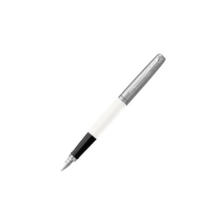 Penna stilo Jotter Original punta M fusto bianco Parker