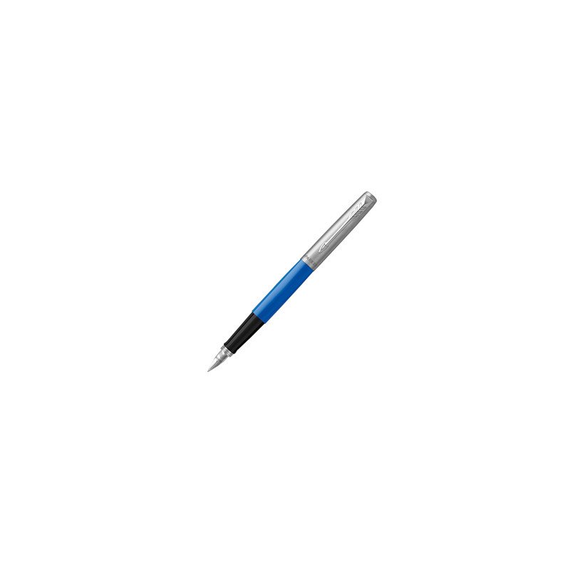 Penna stilo Jotter Original punta M fusto blu Parker