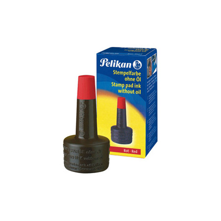 INCHIOSTRO ROSSO 4K S/OLIO 28ML X CUSCINETTI PELIKAN