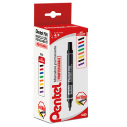 ASTUCCIO MARCATORE PENTEL PEN N50 8 COL.ASSORTITI P.TONDA