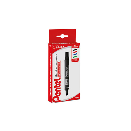 ASTUCCIO MARCATORE PENTEL PEN N60 4 COLORI P.SCALPELLO