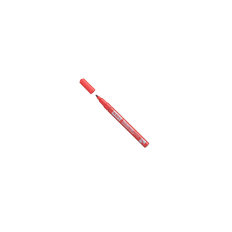 Marcatore N50 slim rosso punta tonda 3,18mm Pentel