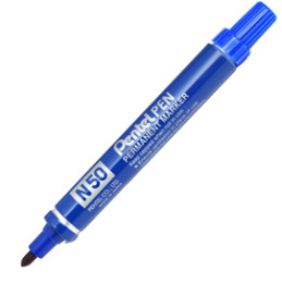 MARCATORE PENTEL PEN N50 BLU P.TONDA