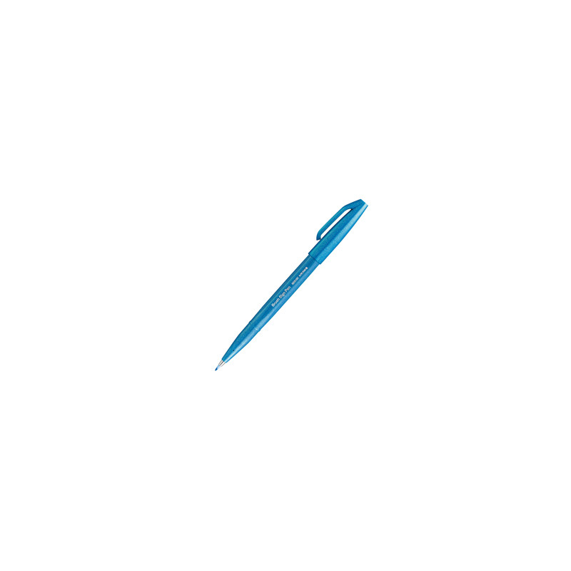 Sign Pen Brush azzurro Pentel