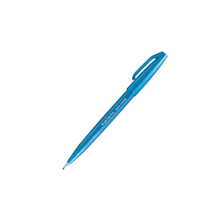 Sign Pen Brush azzurro Pentel