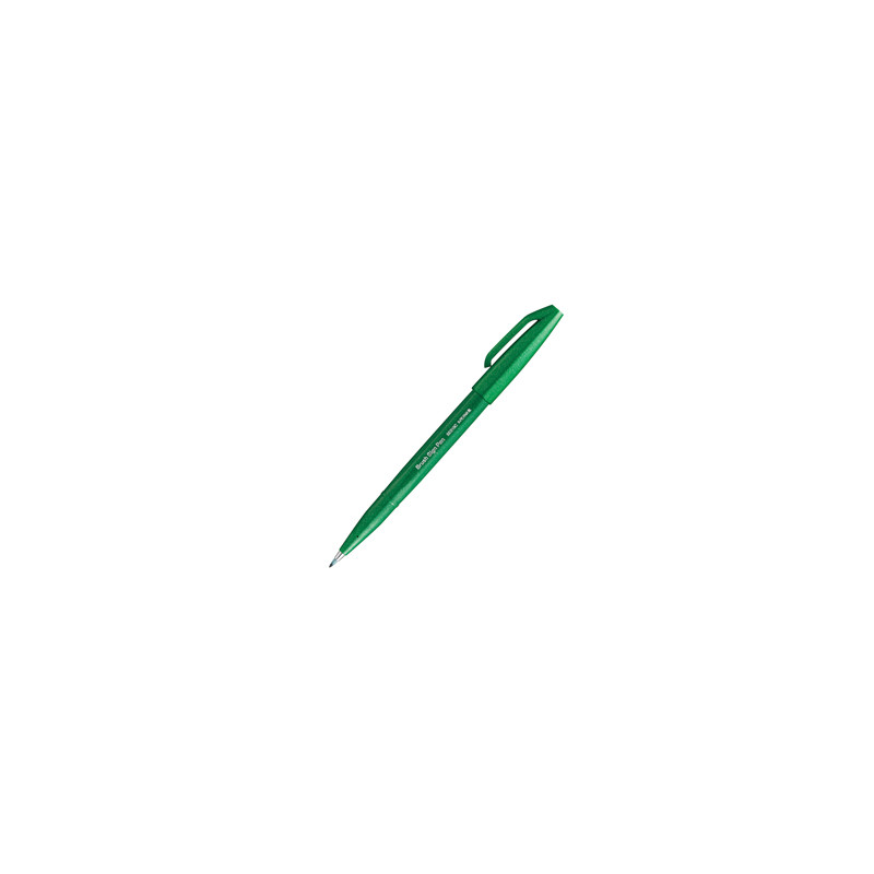 Sign Pen Brush verde Pentel