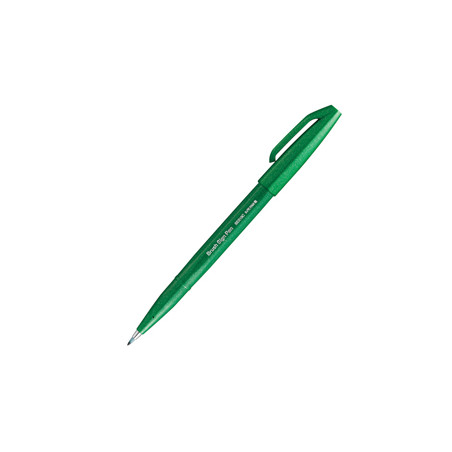 Sign Pen Brush verde Pentel