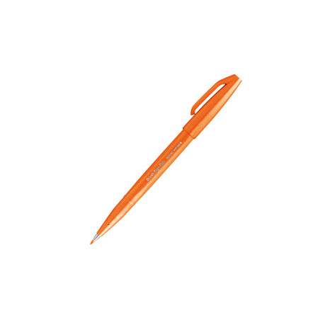 Sign Pen Brush arancio Pentel