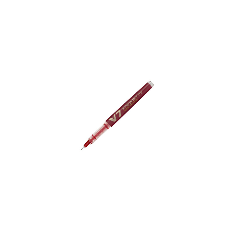 ROLLER HI-TECPOINT V7 RICARICABILE ROSSO BEGREEN PILOT