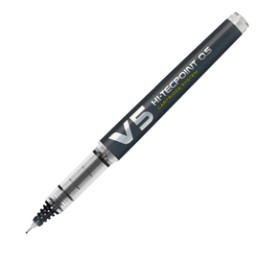 ROLLER HI-TECPOINT V5 RICARICABILE NERO BEGREEN PILOT