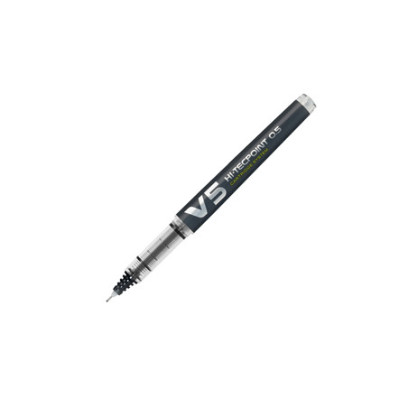 ROLLER HI-TECPOINT V5 RICARICABILE NERO BEGREEN PILOT