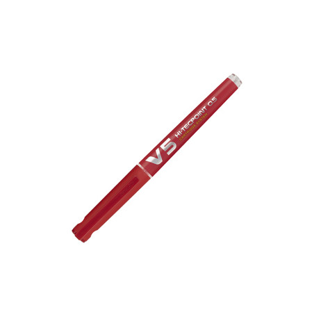 ROLLER HI-TECPOINT V5 RICARICABILE ROSSO BEGREEN PILOT