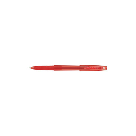 Penna a sfera SUPERGRIP G con cappuccio punta 0,7mm rosso PILOT