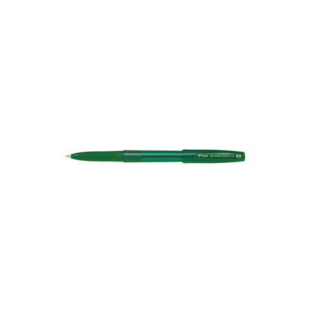 Penna a sfera SUPERGRIP G con cappuccio punta 1,00mm verde PILOT