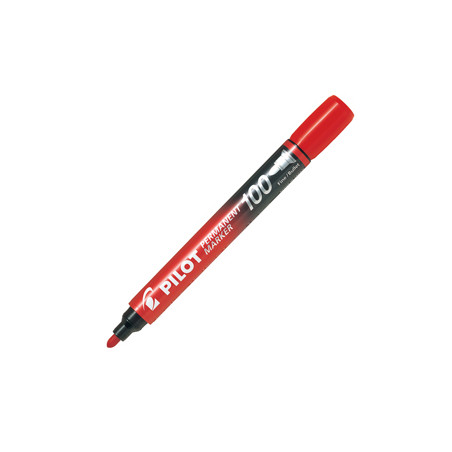 MARCATORE PERMANENTE 100 ROSSO P.TONDA 4.5MM PILOT