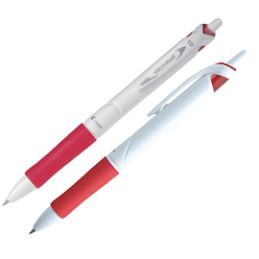 Penna a sfera scatto ACROBALL PURE WHITE Begreen 1,0mm rosso PILOT