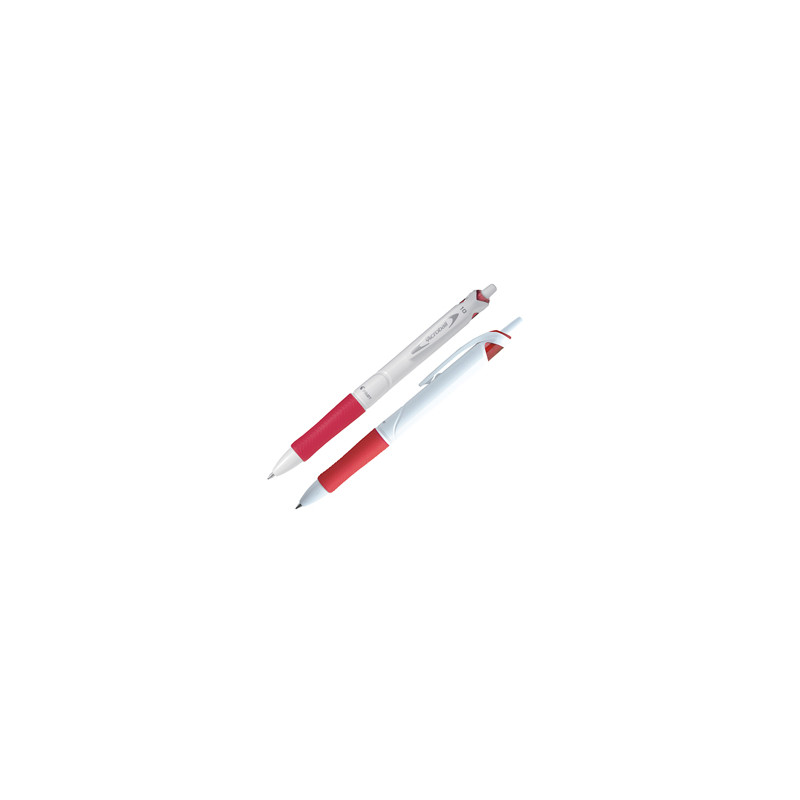 Penna a sfera scatto ACROBALL PURE WHITE Begreen 1,0mm rosso PILOT