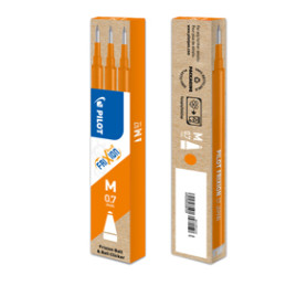 SET 3 REFILL SFERA FRIXIONball 0.7mm ARANCIO PILOT