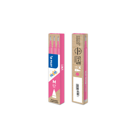 SET 3 REFILL SFERA FRIXIONball 0.7mm ROSA PILOT