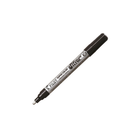 Marcatore SUPER COLOR punta media vernice silver PILOT