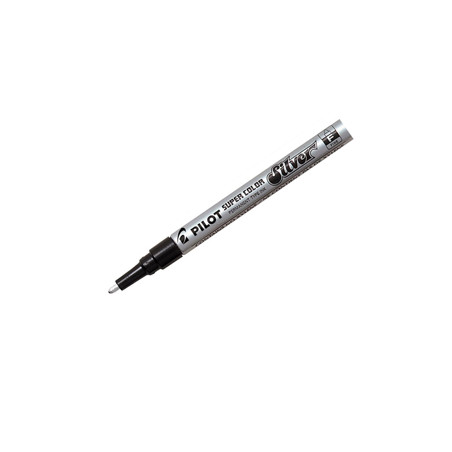 Marcatore SUPER COLOR punta fine vernice silver PILOT