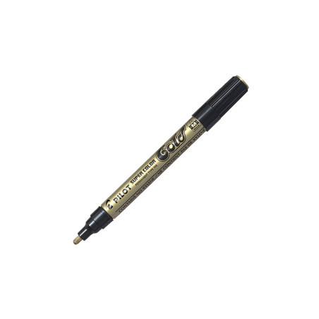 Marcatore SUPER COLOR punta media vernice gold PILOT