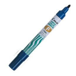 Marcatore SUPER COLOR PERMANENT punta fine blu PILOT