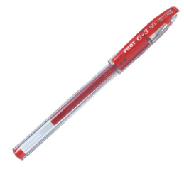 Roller gel G-3 0,7mm rosso PILOT