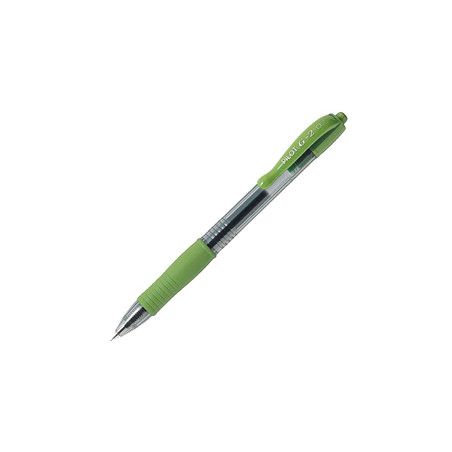 Roller gel scatto G-2 0,7mm verde chiaro Pilot