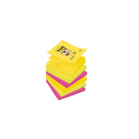 BLOC. 90foglietti Post-it® Super Sticky Z-Notes 76x76mm R330-6SS-RIO D/J