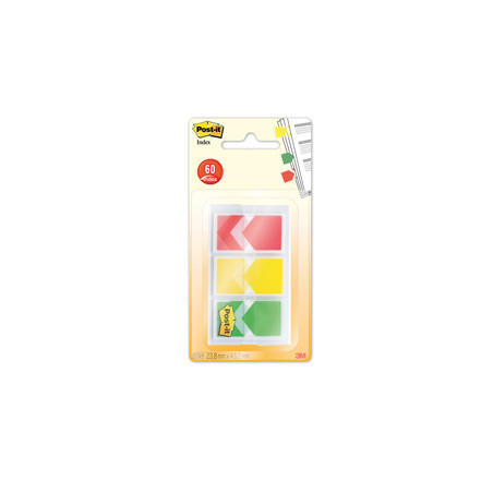 SET 60 Post-it® Index 682-ARR-RYG-EU FORMATO medium Freccia