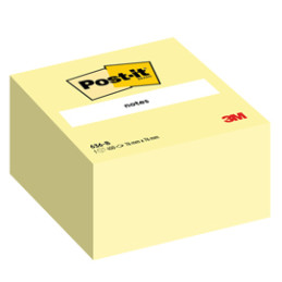 BLOC. CUBO 450fg Post-it® Giallo Canary™ 76x76mm 636-B