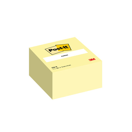 BLOC. CUBO 450fg Post-it® Giallo Canary™ 76x76mm 636-B