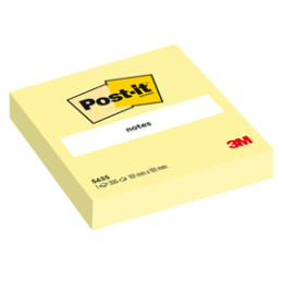BLOC. 200fg Post-it® Giallo Canary™ 100x100mm 5635