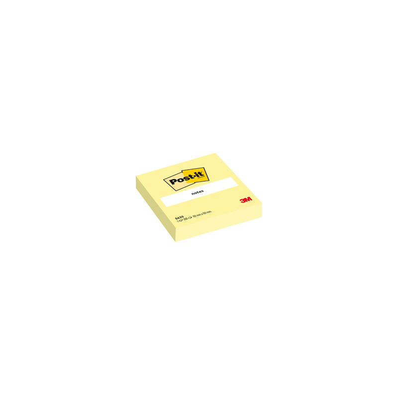 BLOC. 200fg Post-it® Giallo Canary™ 100x100mm 5635