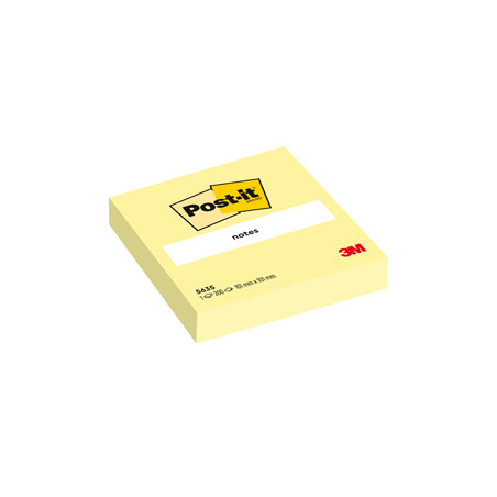 BLOC. 200fg Post-it® Giallo Canary™ 100x100mm 5635