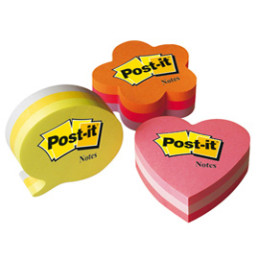 BLOC. CUORE 225 foglietti Post-it® 70x70mm 2007-H 72gr