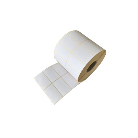 5.000 Etich. Trasf. Termico Diretto f.to 50x30mm - 2 piste - remov. Printex