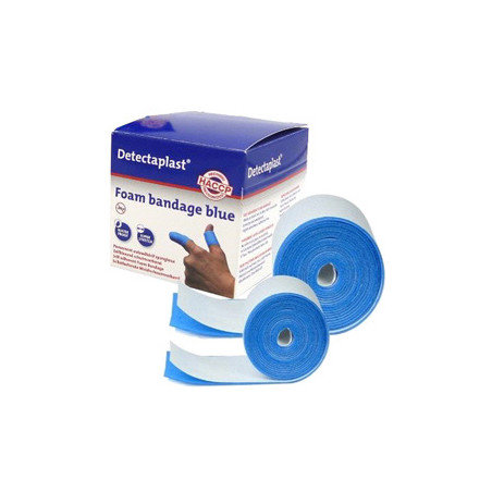 Bendaggio coesivo blu per HACCP Detectaplast 6x450cm