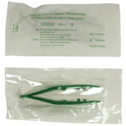 PINZETTA STERILE MONOUSO