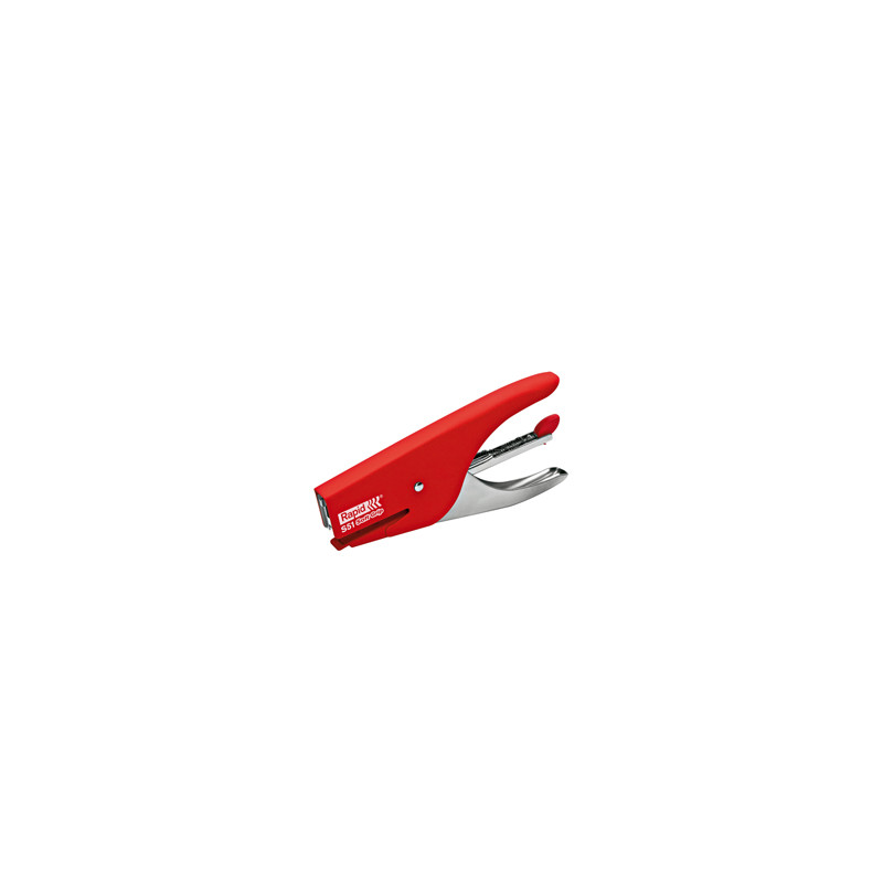 Cucitrice a pinza RAPID S51 SOFT GRIP rosso