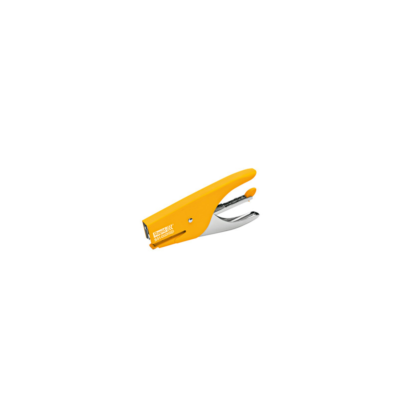 Cucitrice a pinza RAPID S51 SOFT GRIP giallo