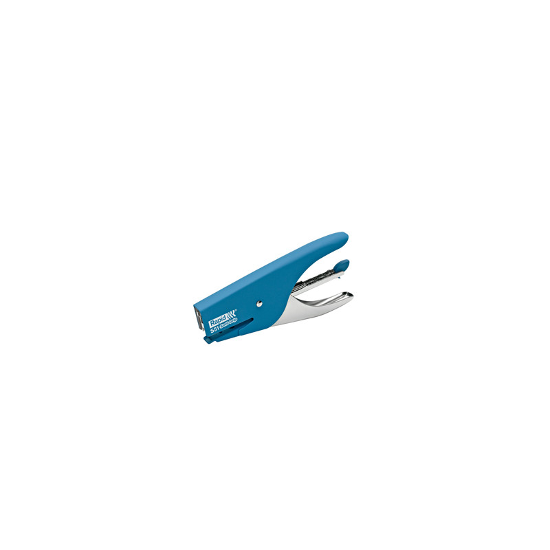 Cucitrice a pinza RAPID S51 SOFT GRIP azzurro