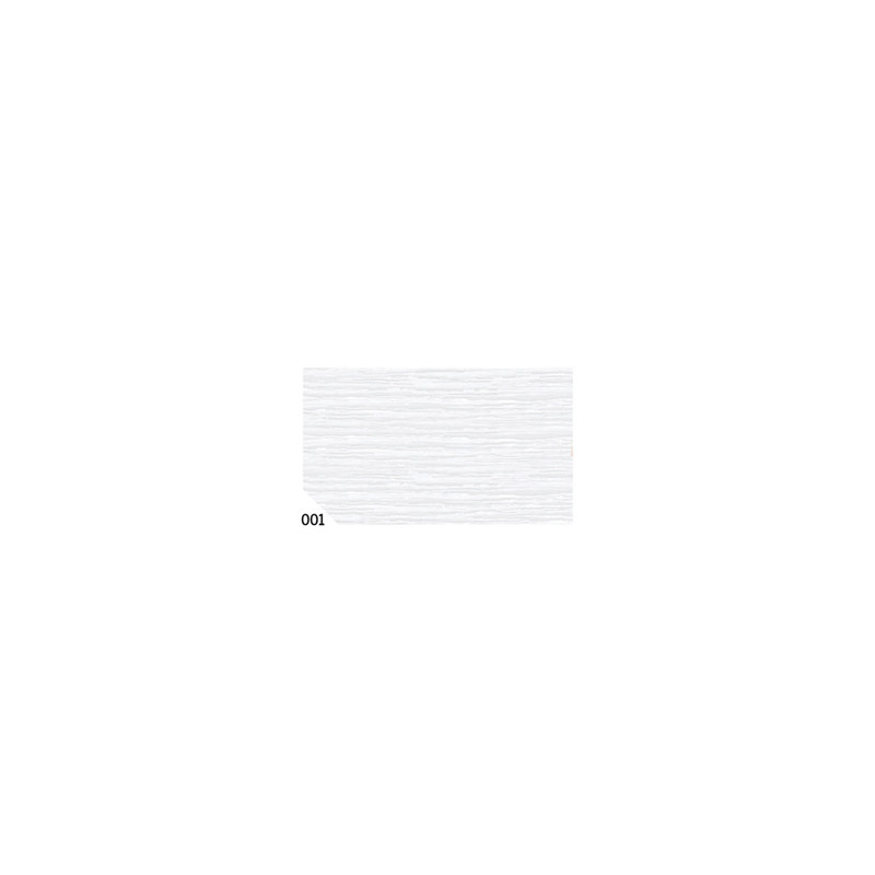 10RT CARTA CRESPA BIANCO 001 (50X250CM) GR.60 SADOCH