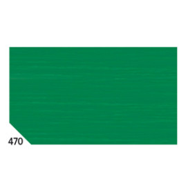 10RT CARTA CRESPA VERDE BANDIERA 470 (50X250CM) GR.60 SADOCH