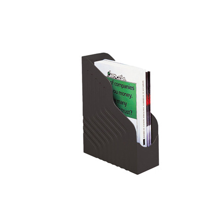 Portariviste MAGAZINE RACK JUMBO 25x32cm dorso 10cm nero